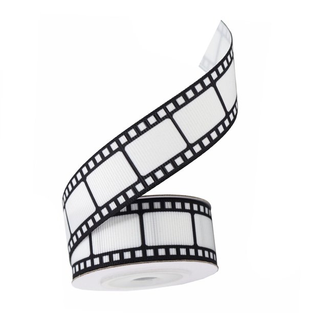 Cinta de poliéster de 5 yardas para decoración, ideal para embalaje de regalo. 22 cm