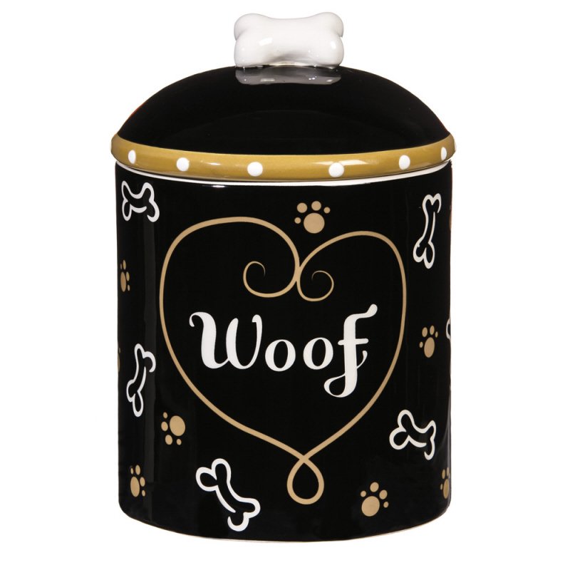 Ceramic Dog Treat Jar