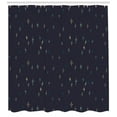 thumbnail image 3 of Ambesonne Abstract Shower Curtain, Simple Cartoon Style Stars, 69"Wx84"L, Multicolor, 3 of 3
