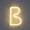 B, variant on Neon Sign-Warm White LED Alphabet Light- Battery & USB Powered Hanging Marquee Letters For Bedroom- Bar- Wedding Decor & Gift (0).