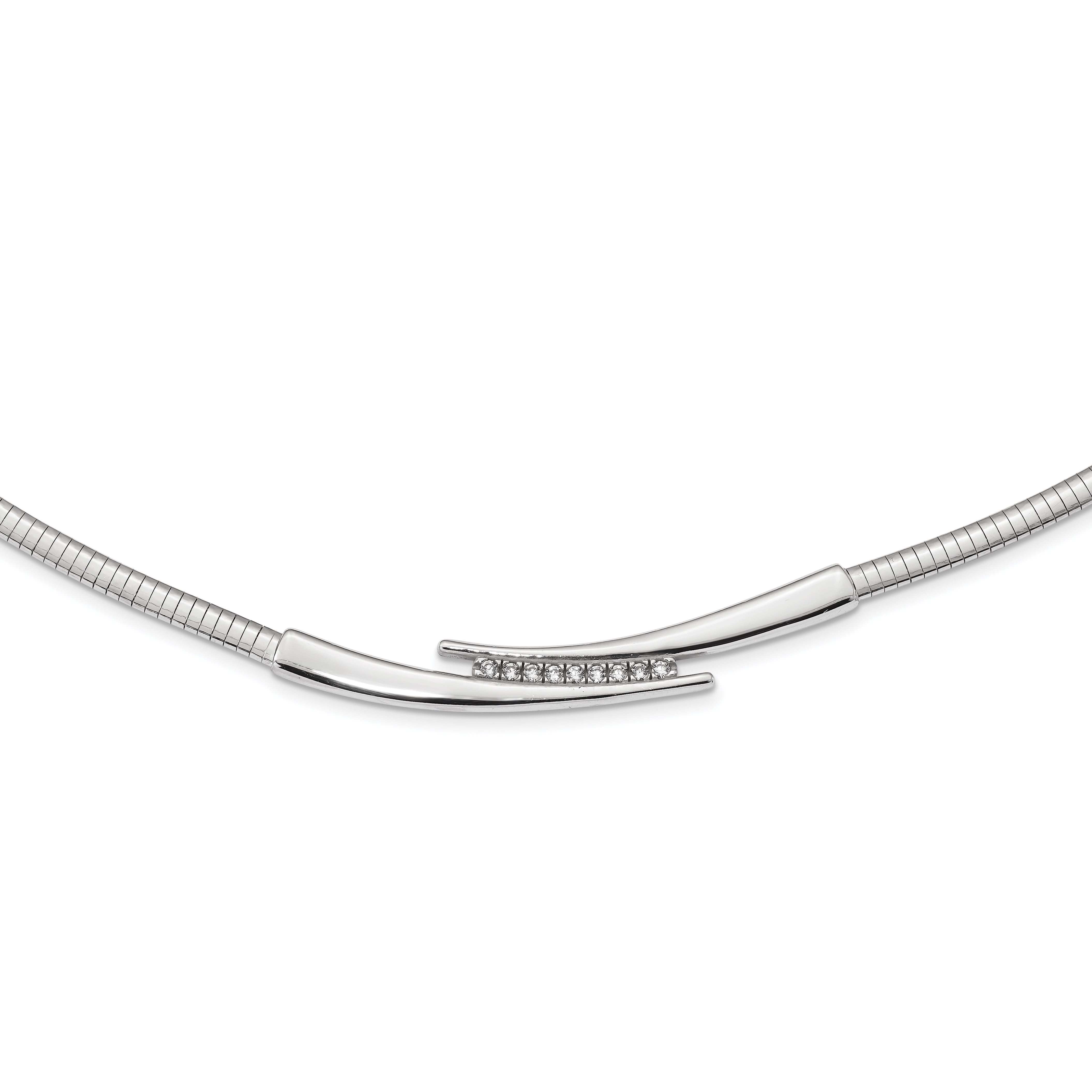 IceCarats 925 Sterling Silver Cubic Zirconia Cz Cubetto Chain