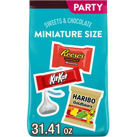 Hershey's Chocolate and Sweets Assorted Party Bag Candy - 31.41oz