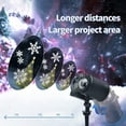 thumbnail image 3 of Halloween Projector Lights 2 in 1 Holiday Decorations Outdoor Indoor 26 HD Effects Ocean Wave LED Projector IP65 Waterproof and Remote Control Timer Gift for Christmas Birthday Themed Par, 3 of 6