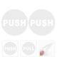 thumbnail image 1 of QUMIIRITY 2Ud Etiquetas Push Pull Para Puertas Vinil Adhesivo Reutilizable En Superficies Lisas, 1 of 8