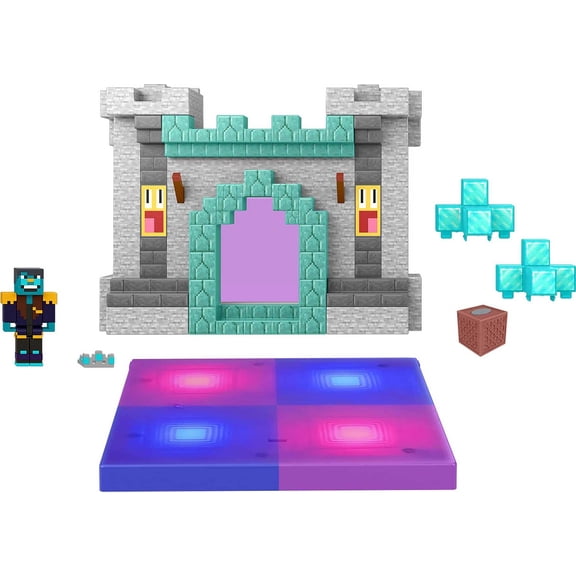 Minecraft Toys, Creator Series Palace Playset and Party Supreme Action Figure
