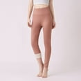 thumbnail image 2 of Bibifish Womens Leggings Slim Fit Leggings Elastic Waist Thermal Leggings Soft Fabric Stretchy Casual Winter Daily Wear Comfortable Leggings, 2 of 5