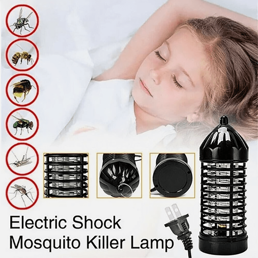 2 Pack LED Mosquito Killer - Electric Insect Zapper Lamp for Indoor Outdoor Use, Fly Trap with UV Light.