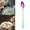 Purple, variant on Rainbow Stainless Steel Dinner forks Dessert, Table, Salad forks Cutlery Utensils Set Of forks Sturdy Colorful forks Silverware 6/5/4/3/2/1PCS