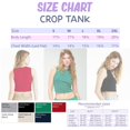 thumbnail image 3 of Leprechaun Crop Top | Cute Clover Fitted Graphic Top | Racer Tank | Y2K Baby Tee | Lucky Retro Gift For Girlfriend | St Patricks Day For Her, 3 of 3