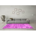 thumbnail image 3 of Ahgly Company Indoor Rectangle Patchwork Pink Transitional Area Rugs, 7' x 9', 3 of 4