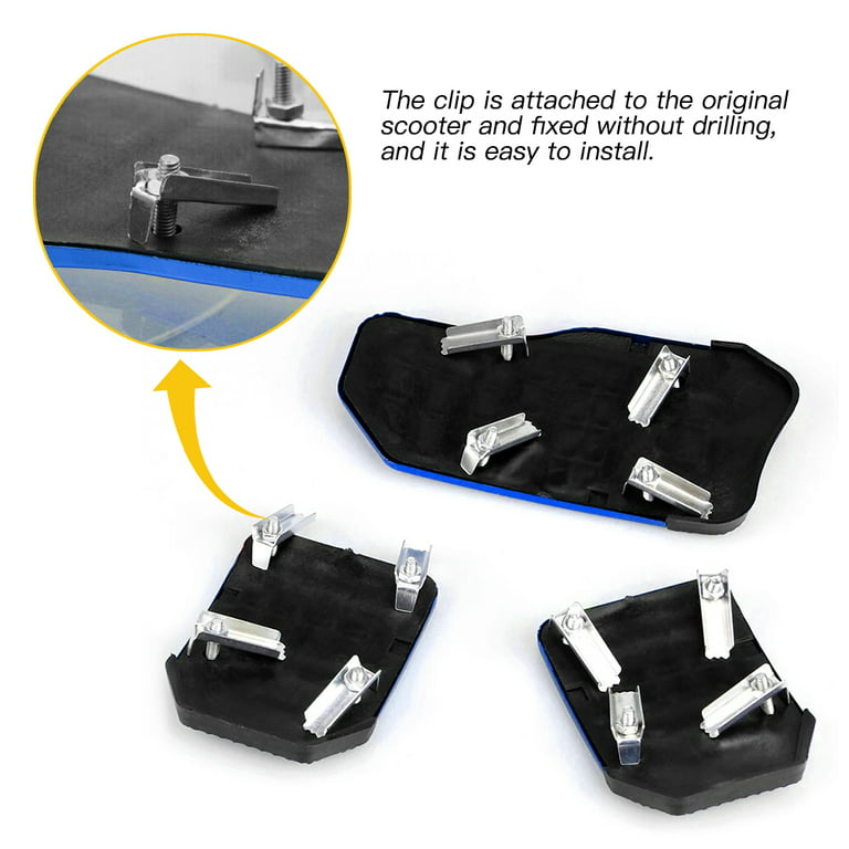 Manual Pedal Cover Blue Nonslip Car Pedal Pads Petrol Clutch Brake Pad  Cover Foot Pedals Rest Plate Pack of 3