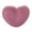 Pink, variant on Moocorvic Heart Shaped Night Light , Cute Lamp, USB Rechargeable Bedside Lamp, Portable Love Heart Silicone Lights, Gift for Christmas Valentine's Day Anniversary Wedding