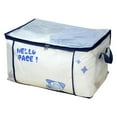 thumbnail image 2 of Storage Bags, Large Capacity Organizer, Moving Packing Solution, Double Zipper Closure, Reinforced Handle, Foldable Design, Versatile Home Organization, 2 of 4