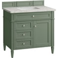 thumbnail image 2 of James Martin Vanities 650-V36-3Ejp Brittany 36" Single Basin Poplar Wood Vanity Set -, 2 of 7