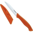 thumbnail image 4 of Cook N Home 9-Piece Ceramic Knife Set with Sheaths, Multicolor, 4 of 7