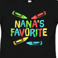 thumbnail image 4 of Inktastic Nana's Favorite Crayons Boys or Girls Toddler T-Shirt, 4 of 5
