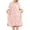 N23-Light Pink, variant on NAFUU Women's Robe Plush Bathrobe Soft Long Robe With Pockets Cozy Bathrobe Sleepwear Warm Nightwear Comfortable Kimono Homewear Comfy Cute Pajamas