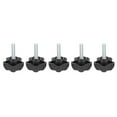 thumbnail image 4 of Oubit MM Thumbscrew,5Pcs M6 25MM Plastic Five Pointed Star Screw Plastic Handle Thumbscrew Class Leading Features, 4 of 9