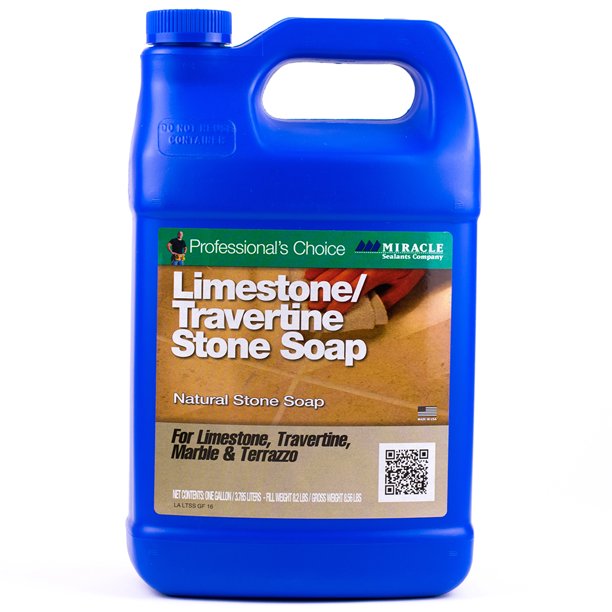 Miracle Sealants Limestone and Travertine Stone Soap 1 Gallon Walmart