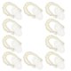 thumbnail image 2 of KAKOWELY 10 piezas de pulseras de novia para boda, con perlas y flores, accesorio para manualidades, 2 of 4