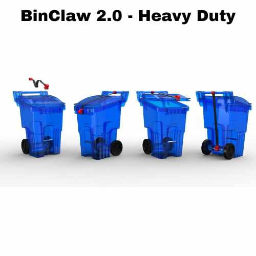 Trash Can Lid LOCK by BinClaw - SECURE YOUR BIN -
