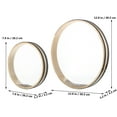 thumbnail image 4 of 2 Pcs Ocean Drums Wave Drums Percussion Instruments with Steel Balls Included, 4 of 9