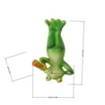 thumbnail image 3 of Adorno Colgante Único Con Forma De Rana Para El Escritorio, Para Decorar Macetas En El Jardín, Idea De Figurita De Resina, 3 of 4