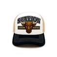 thumbnail image 1 of Knite Gorra trucker Station Bull con malla trasera visera curva hombre, 1 of 4