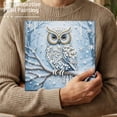 thumbnail image 3 of FLOPESN DIY Pearl Painting with Frame,Self-Adhesive, Healing, Stress-Relieving Home Wall Decoration, Painting with Colored Canvas Frame Tools-Owl, 3 of 8