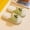 Green, variant on Womens Linen Slippers Cute Fruit House Shoes Breathable Summer Indoor Slides Anti-Slip Soft Sole for Home Spa