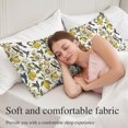 thumbnail image 5 of Lemon Birds Body Pillow Cover 20 x 54 Inch Decorative Pillow Cover Summer Tropical Botanical Lumbar Pillowcase Seasonal Rectangle Cushion Case for Couch Sofa Bed Living Room, 5 of 9