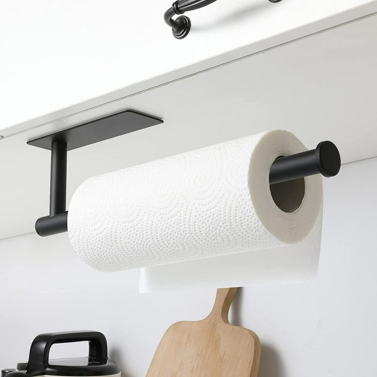 Paper Towel Holder, Matte Black