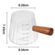 thumbnail image 2 of Tazas para espresso de 6 oz ENTASSER accesorios para espresso jarra para espumar leche taza medidora de vidrio, 2 of 5