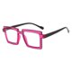 thumbnail image 4 of Gafas de contraste de color, protección ocular fluorescente, diseño ligero, montura moderna, para videojuegos, visión nítida, visión deportiva, protección UV, montura negra, para uso en, 4 of 9