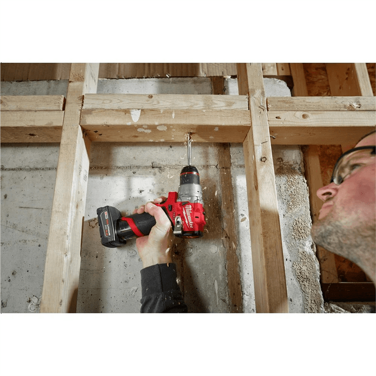 Milwaukee M12 FUEL Power Hammer Drill Impact Cordless 2 Tool Combo Kit Walmart
