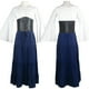 thumbnail image 4 of Vestido largo Victoria Vestido europeo y americano de manga larga Túnica renacentista Vestido medieval, 4 of 6