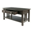 thumbnail image 2 of Winsome Wood Stafford Coffee Table, Oyster Gray, 2 of 11