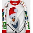 thumbnail image 1 of Disney-Conjunto de pijamas para padres e hijos, traje de alta calidad con estampado 3D de la serie de Navidad Olaf Frozen US, 2022, 1 of 4