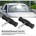 thumbnail image 4 of Windshield Removal Tool Set with Cutting Wire and Handles for Auto Glass Replacement (1 Set, Black), 4 of 5