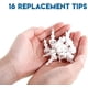thumbnail image 5 of Removedor de cera para los oídos | Herramienta de limpieza de oídos en espiral, herramienta de eliminación de cera de oídos de silicona suave con 16 cabezales de repuesto, 5 of 5