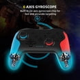 thumbnail image 4 of Switch Controller, Wireless Switch Pro Controller for Nintendo/PS3 switch Controller Wireless Compatible for PC/Android TV,Control Remote Gamepad with Turbo,Wake Up, 6-Axis Gyro,Vibration,Screenshot, 4 of 15