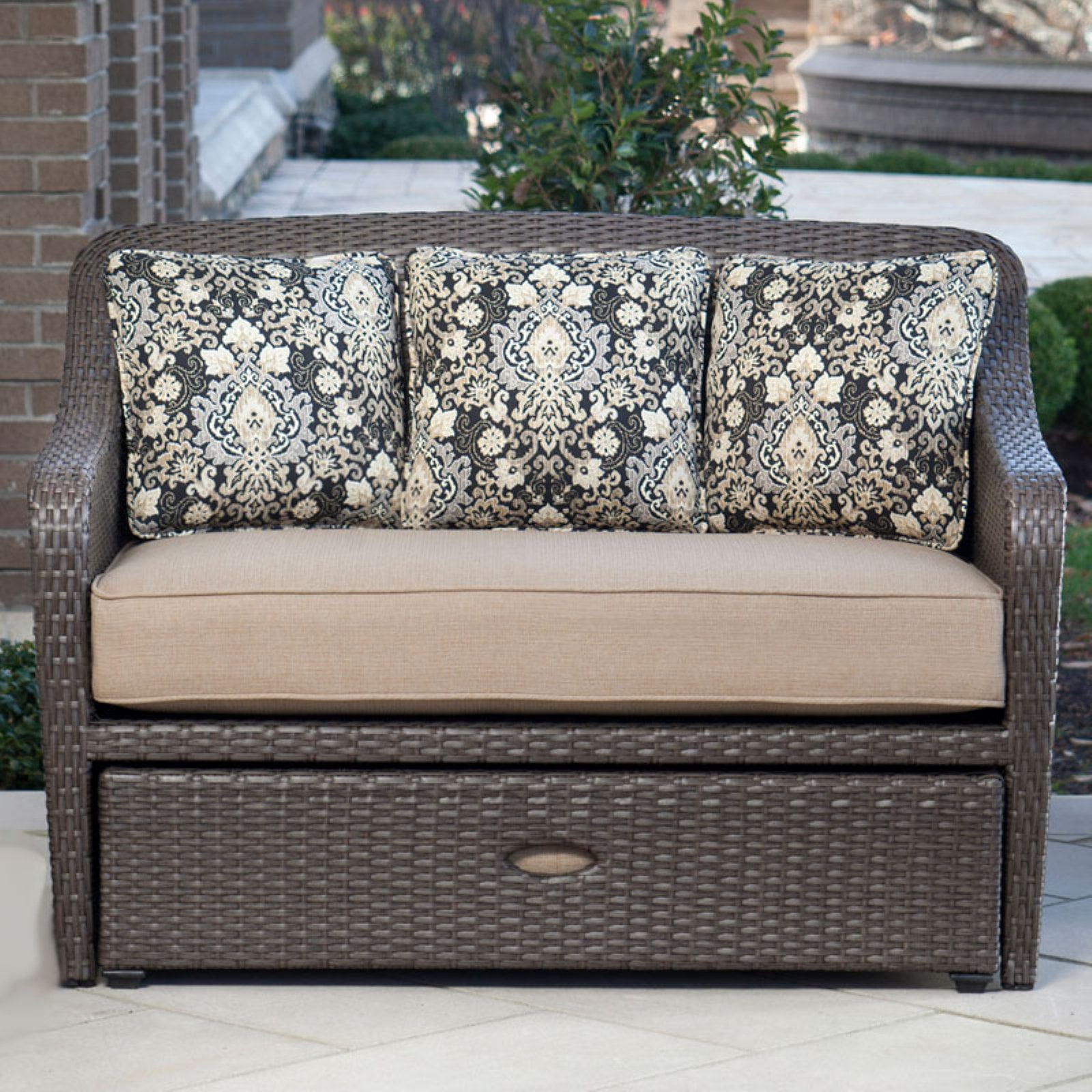 Hanover Outdoor Furniture Langdon Hills 2Piece Cuddle Set Walmart