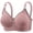 R74-Pink, variant on RMGVDSD Bras for Women Breathable Full Coverage Bra Support Brassieres Comfort All Day Wireless T Shirt Bra Seamless Large Size Bralettes Stylish Tshirt Bras