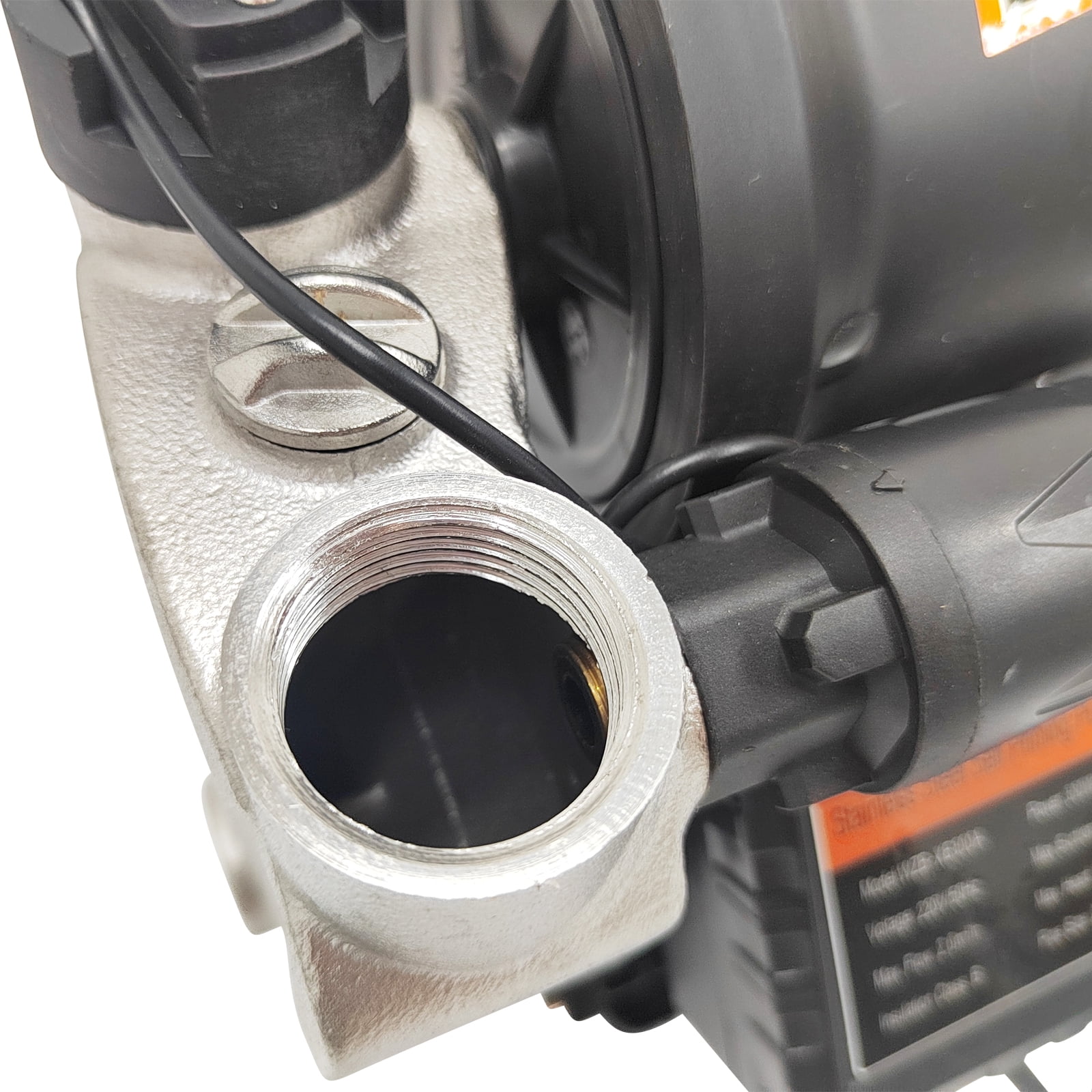 220V Automatic Booster Self Priming Pump Intelligent Water Pump Max Lift 115 Ft