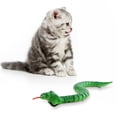 thumbnail image 4 of Green Remote Control Snake Toy 15.4 Inch Plastic Robotic Rattlesnake With Sound Moving Reptile Prank Gift For Halloween Christmas Party Green, 4 of 7