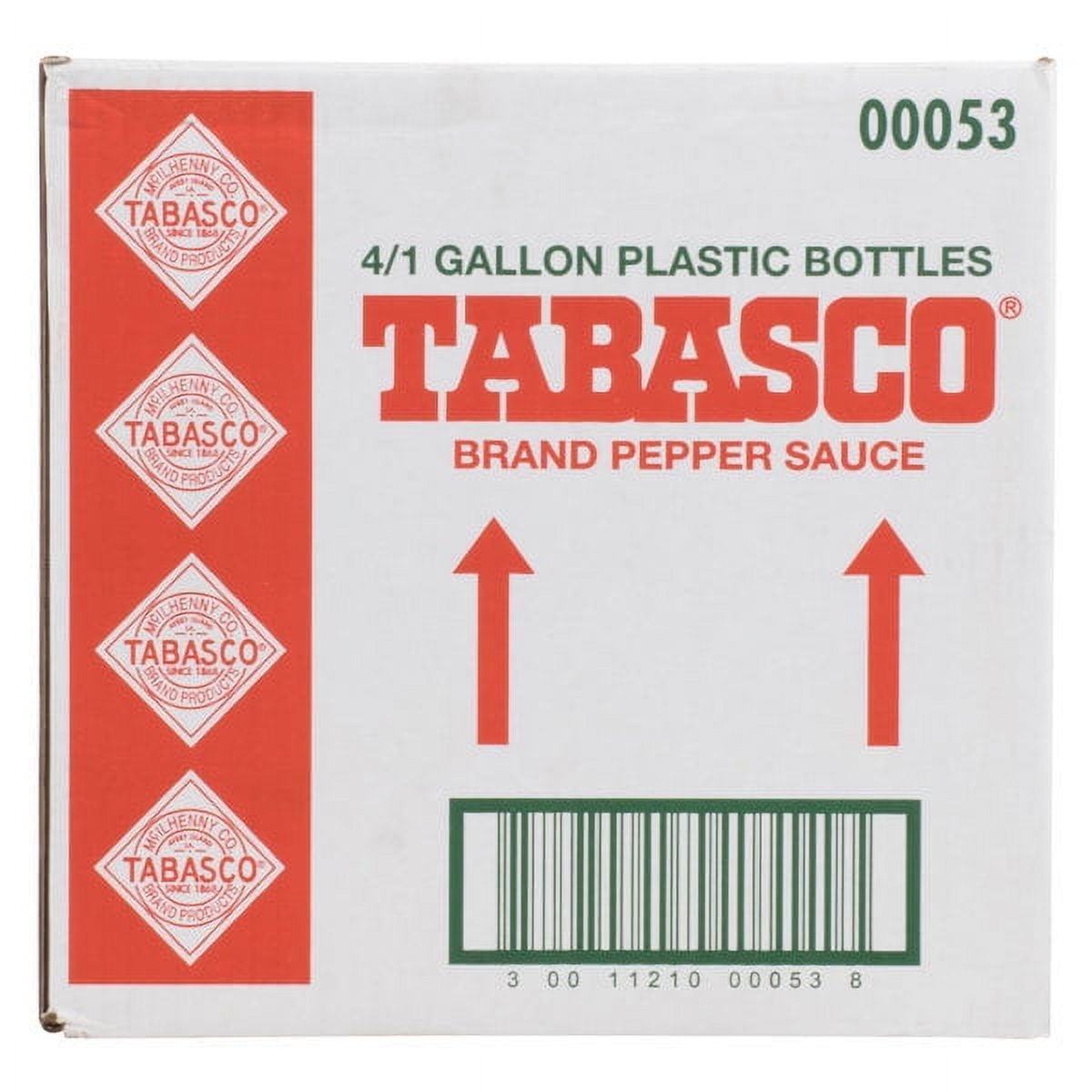 TABASCO 1 Gallon Original Hot Sauce - 4/Case