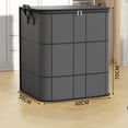 thumbnail image 3 of Fmbmuo Storage Bags For Moving Extra Large , Reusable Storage Bins With Lids Cube Storage Organizer For Quilts Bedding Clothes, 3 of 7