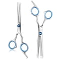 thumbnail image 1 of Professional Salon Hair Cutting Thinning Scissors Barber Shears Hairdressing Set,2pcs, 1 of 8
