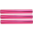thumbnail image 1 of bastones de relevo de pista de aleación de aluminio, equipos de carrera para equipos de carrera al aire libre, eventos de relevo estudiantiles, color rosa y rojo., 1 of 14