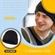 thumbnail image 5 of Sonducket Gorro para adultos, gorros de punto cómodos, gorros para el invierno, gris carbón Type2 NO2, 5 of 6